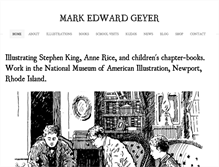 Tablet Screenshot of markedwardgeyer.com